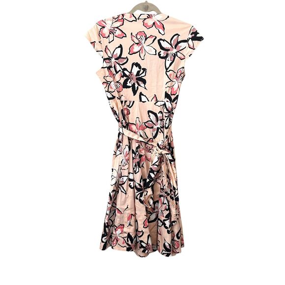 KATE SPADE Tiger Lily Wrap Knee-Length Dress‎ Pink Sz6 - Picture 5 of 7